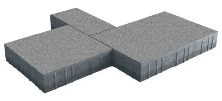 Плиты тротуарные Фантазия Руссо Блэк 6ка  (9,3м поддон)  ЗСМ (под заказ)