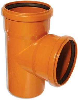 Тройник канализ. РР D-200/200 (90) наружн.