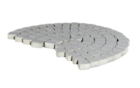 Плитка Классико круговая грифельный (73*110*115*60) 11,4м2/1под/0,95м2/ряд 1606кг Braer