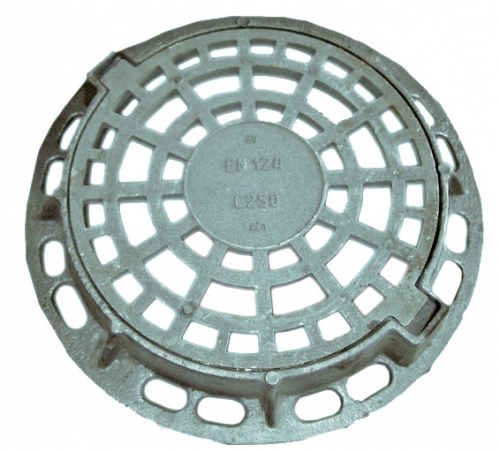 Дождеприемник чугунный ДМ (круглый) 870*120 25т Центролит