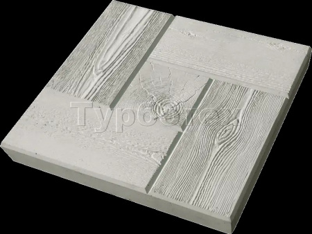 Плитка Калифорния доска серая 300*300*30  ТУРБОТЕХ