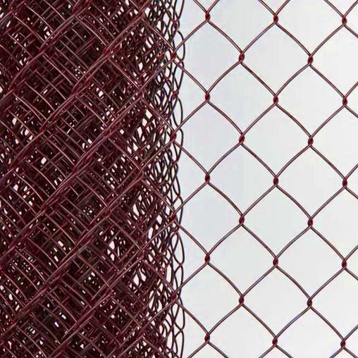 Сетка рабица ПВХ 55*55*2,2 (1,5*10м) коричневая