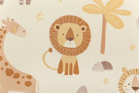 КМ7814 Обои KERAMA MARAZZI виниловые Уик-энд мотив, жёлтый сафари, 1,06х10м (4)