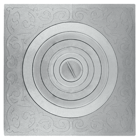 Плита 1-комфорочная Рубцовск П1-10А, 700x700x26,5 мм.