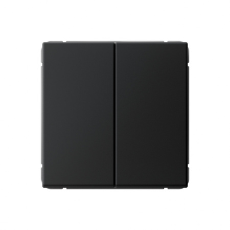 Выключатель 2-кл. ArtGallery (сх. 5) 10AX карбон SE GAL001051