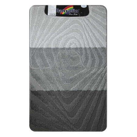 Коврик SILVER 202020 2шт 60х100, 50х60 Антрацит 00230