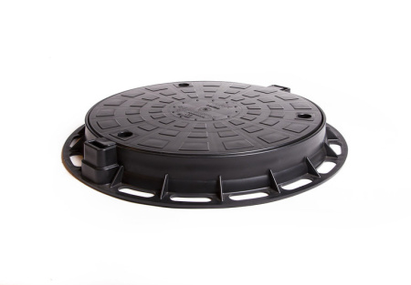 5641 Люк пластиковый малый черный