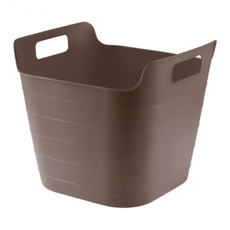 67509/67511 Ведро гибкое сверхпрочное 26 л, коричневое/розовое Сибртех
