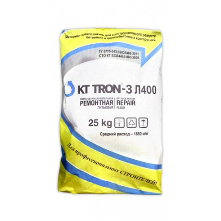 КТтрон-3 Л400 (литьевой ремонт.состав)  25кг/мешок 