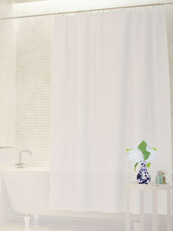 Штора д/ванны Bacchetta 240х200 Verga белая/6040