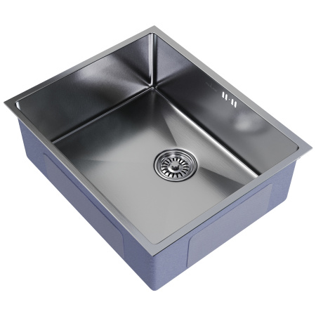 Мойка подстольная MixLine PRO 3.0мм 53х43 глубина 22см + сифон САТИН 547231