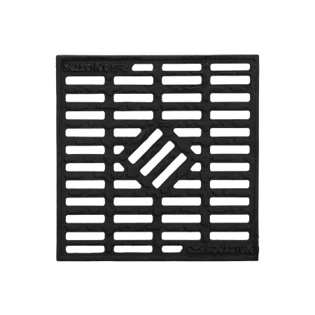 32814 Решетка чугунная для дождеприемника 300х300  "капля" 