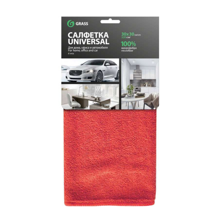 Салфетка микрофибра универсальная 30х30см 220 г/м IT-0456 (50)