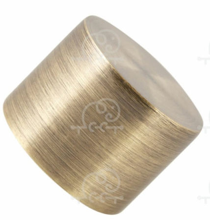 Заглушка D25 Плоская Антик АС МАРТ (уп 2шт.)