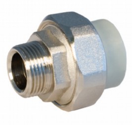 Муфта комб.разъем.нар.рез. 25*1/2" Tebo (10шт в уп)