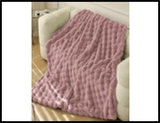 Плед Paopao 1.5*2 (Rose) (искусствен кролик )