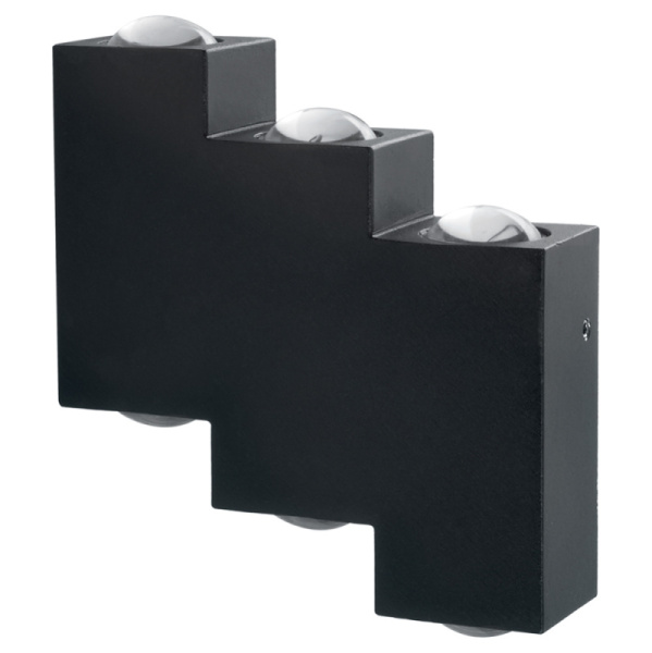 Светильник садовый FERON DH110 6*1W 600Lm 4000K  черный  11704