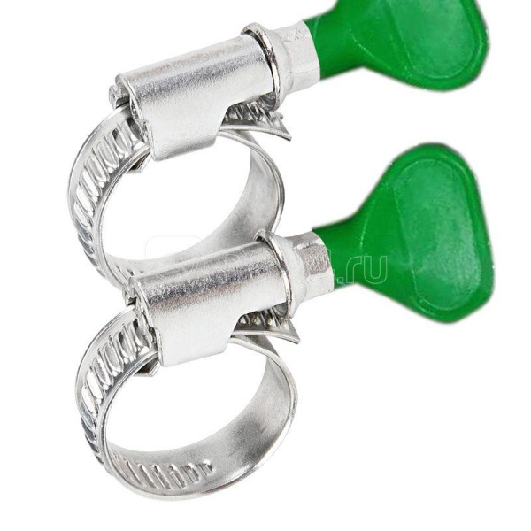 Хомут с ключом (16-25) 9мм,W2 нерж  (100шт)