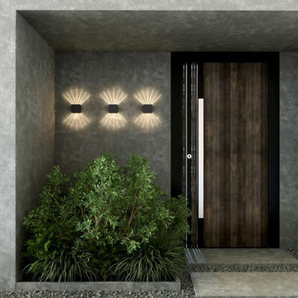 Sole 35149/D Светильник садово-парковый со светодиодами  черный