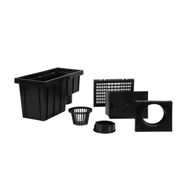 6176 Ливнеприемник кровельный Master черный