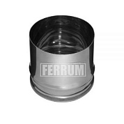 Заглушка д/ревизии внутренняя 0,5 мм ф 130  (1уп/10шт) Ferrum																		