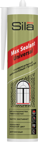 Герметик Sila PRO Max Sealant Универсальный ПРОЗРАЧНЫЙ 280мл (25)