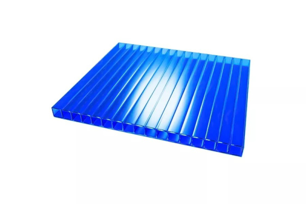 Поликарбонат 12000х2100х 6 синий Berolux Юг-ойл- пласт