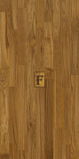 Паркетная доска Floorwood 1-х полосная Дуб Кантри,коричневый матовый лак 188*2266 ( 3,41 м2)
