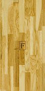 Паркетная доска Floorwood 3-х полосная Дуб Робуст, лак 188*2266  (3,41м2)