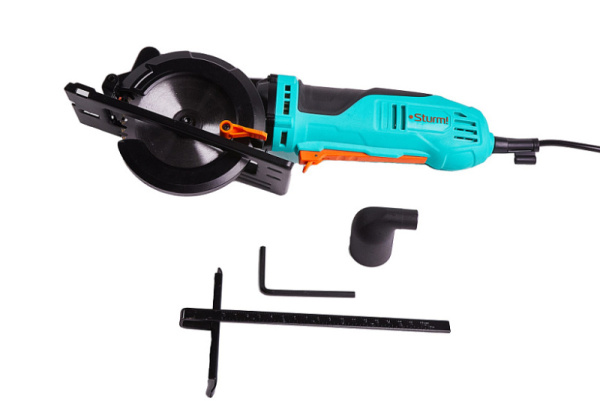 CS5012MS Пила минициркулярная 1000Вт, ТПД 125*22,2 мм, пропил 48мм Sturm