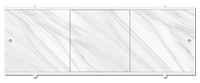 Экран для ванны Premium Collection 1,68 Мятная история/Белый мрамор