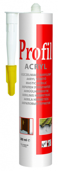 Герметик акриловый Profi универс. БЕЛЫЙ 270мл (15)