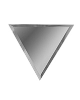 Плитка зеркальная ПОЛУРОМБ 200х170 серебро фацет 10мм РЗС1-01 (вн)
