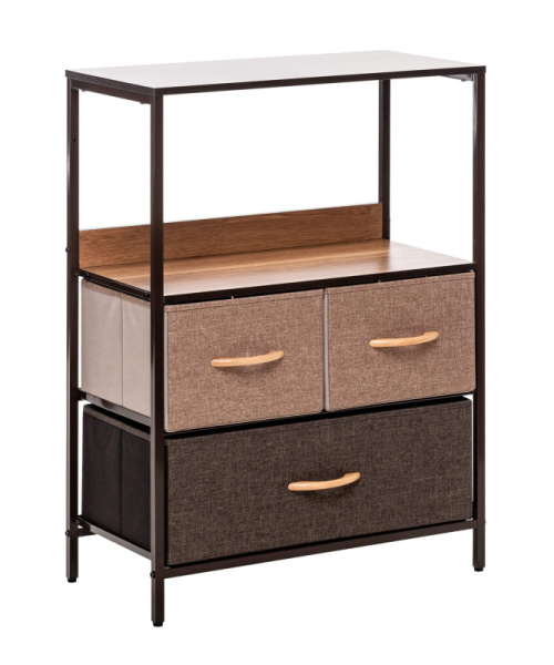 Комод Leset Локи 3 ящ., Коричневый 58х29х81,5см