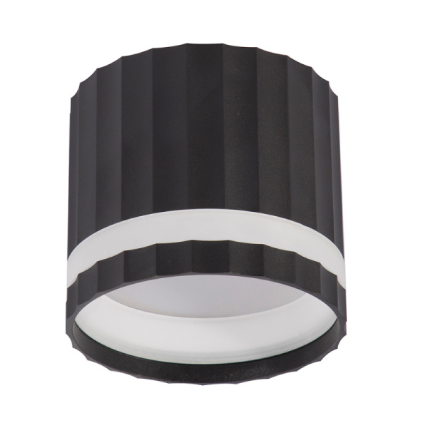 Светильник HL369 Barrel OLYMPUS 12W, 230V, GX53, чёрный