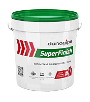 DANOGIPS шпатлевка гот. финишная Superfinish 11л/18,1 кг ведро (33) ("SHEETROCK)