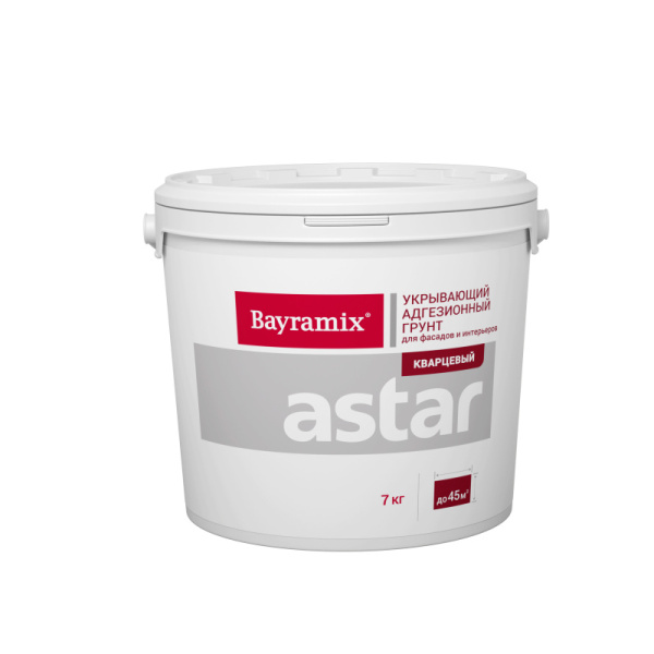 Грунт Астар Кварцевый В1 4кг Bayramix (белый под колеровку)