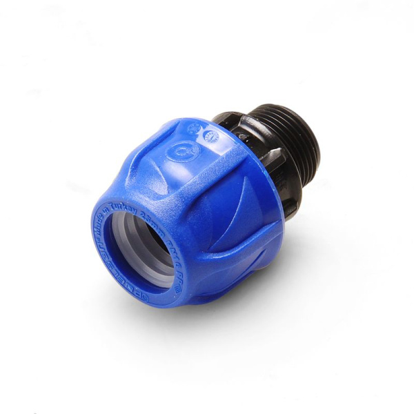 Муфта нар. резьба 50х1 ПНД