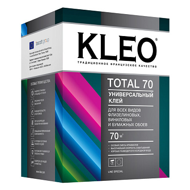 Клей KLEO TOTAL 70 500г/70м2 универсальный (12)