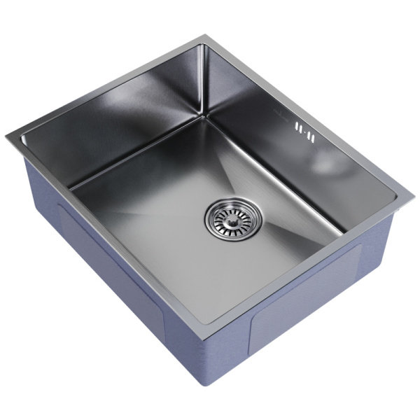 Мойка подстольная MixLine PRO 3.0мм 53х43 глубина 22см + сифон САТИН 547231