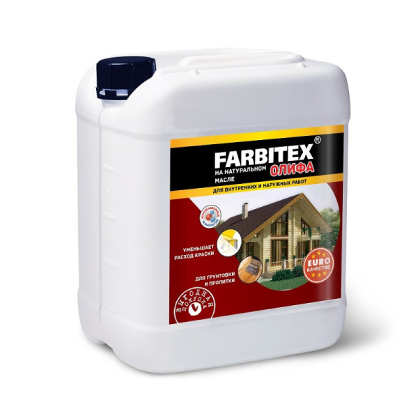 Олифа 3,0л FARBITEX 