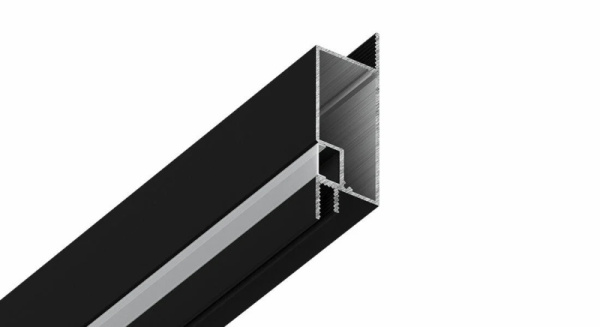 Профиль Б 02 Черный муар (2м)  