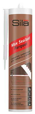 Герметик Sila PRO Max Sealant PARQUET для паркета БУК 290 мл/12