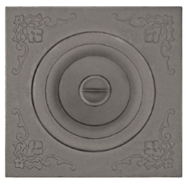 Плита 1-комфорочная Рубцовск П1-6, 600x600x26,5 мм.