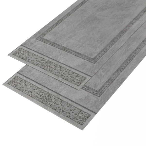 ПМО SPC Stronghold Бетон темн-серый 13С Узор греческий 23866 600х1200х2,5 мм  (2,88 м2)