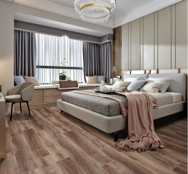 SPC CronaFloor Wood 4V BD-40029-10 Дуб Охрид 1200х180х4 мм (2,160м2)