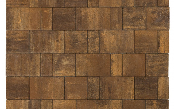 Плитка Старый город ЛандХауз (80*160,160*160,240*160*60мм) Каштан кол.микс 12,9/1под/1777кг  Braer