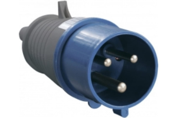 Силовая вилка 32А 2Р+Е 250В IP44 023 PSR 01-032-3   переносная  PSR 01-032-3