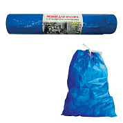 Мешки для мусора 200л  5шт 45мкм 85х110 ПВД Концепция Быта с завязками 604934 (5)