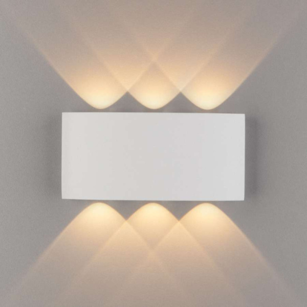 1551 TECHNO LED / Светильник садово-парковый со светодиодами TWINKY TRIO белый